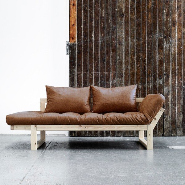Pohovka Karup Vintage Edge Natural/Choco-image-1