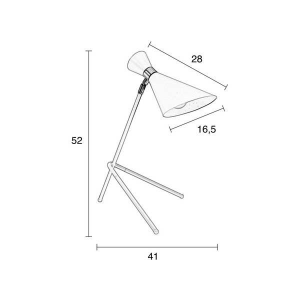 Lampada da tavolo grigia Shady - Zuiver-image-2