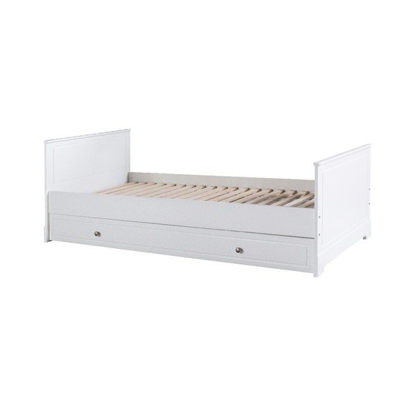 Cassetto bianco sotto il letto , 90 x 200 cm Marylou - BELLAMY-image-3