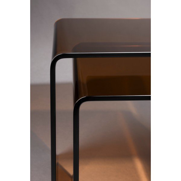 Set di tavolini in vetro 2 pz 40x45 cm Vetro – Dutchbone-image-4