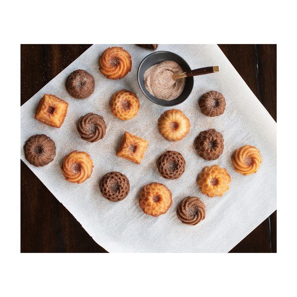 Stampo per 12 mini bundt cake color oro , 280 ml Minimix - Nordic Ware-image-3