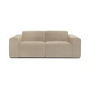 Divano in velluto a coste beige 202 cm Sting - Scandic