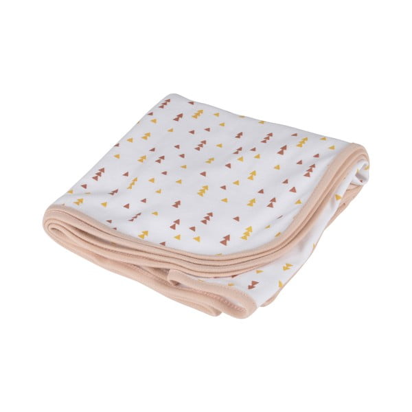 Coperta per bambini bianca in cotone 75x75 cm Forest – Bébé Douceur