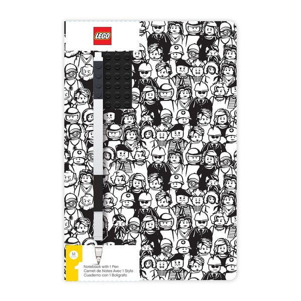 Set di quaderno e penna Minifigure Brick - LEGO®