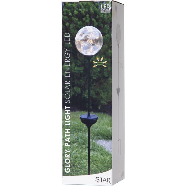 Apparecchio solare a LED adatto all'esterno , ø 12 cm Glory - Star Trading-image-4