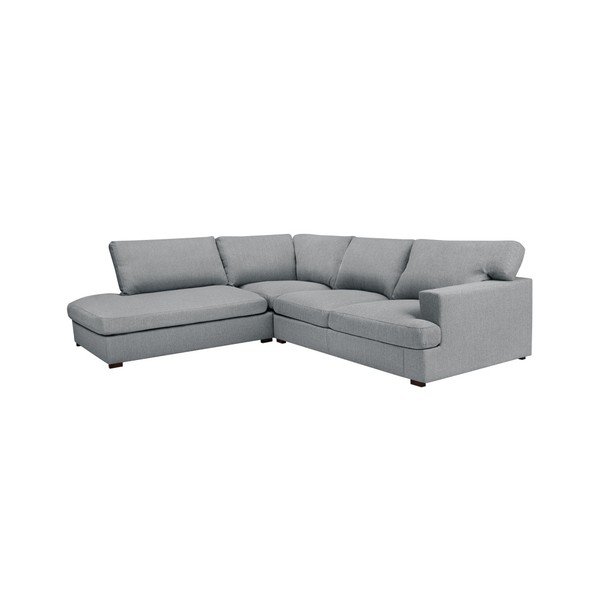 Šedá rohová pohovka Windsor & Co Sofas Daphne, levý roh-image-1