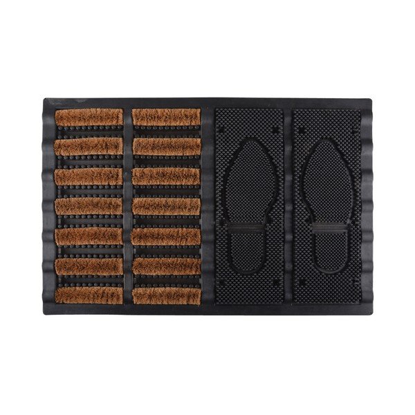 Rohožka s kokosovými vlákny Esschert Design Shoes, 60 x 40 cm