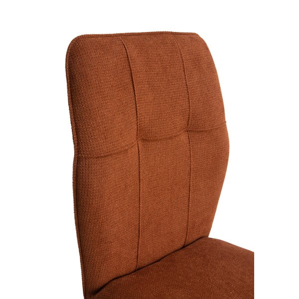 Sedie da pranzo arancioni in set di 4 Mery - Marckeric-image-2