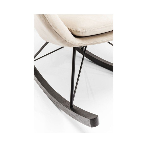 Poltrona a dondolo bianca Oslo - Kare Design-image-1