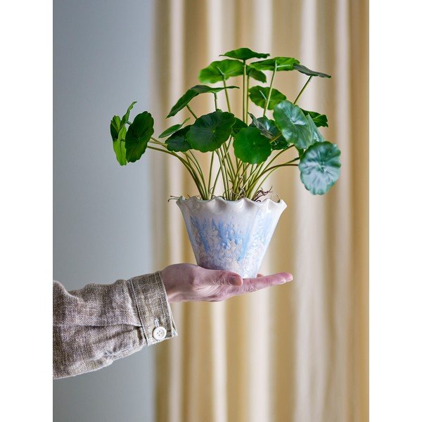 Coprivaso in gres ø 14 cm Bertha – Bloomingville-image-1