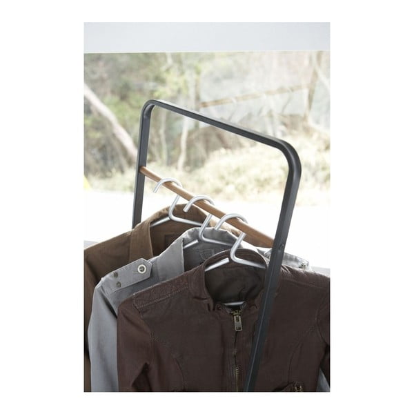 Appendiabiti in metallo nero Tower - YAMAZAKI-image-3