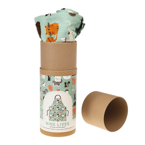 Grembiule in cotone riciclato Nine Lives - Rex London-image-2