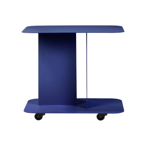 Tavolino da servizio in metallo su ruote 40x60 cm HO – noo.ma-image-2