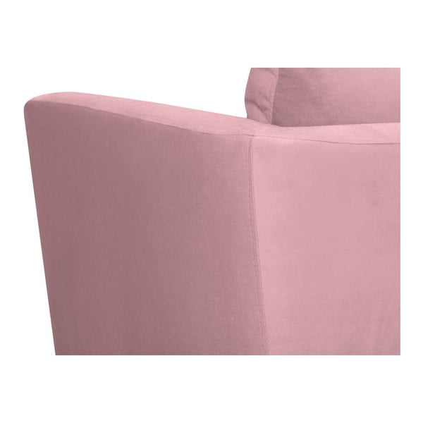 Divano rosa a 2 posti Elena - Mazzini Sofas-image-4