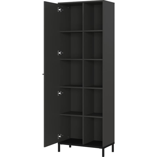 Libreria color antracite 64x190x34 cm Rovigo – Germania-image-3