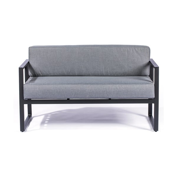 Divano da giardino a due posti grigio grafite Bellisima - Bonami Selection-image-3