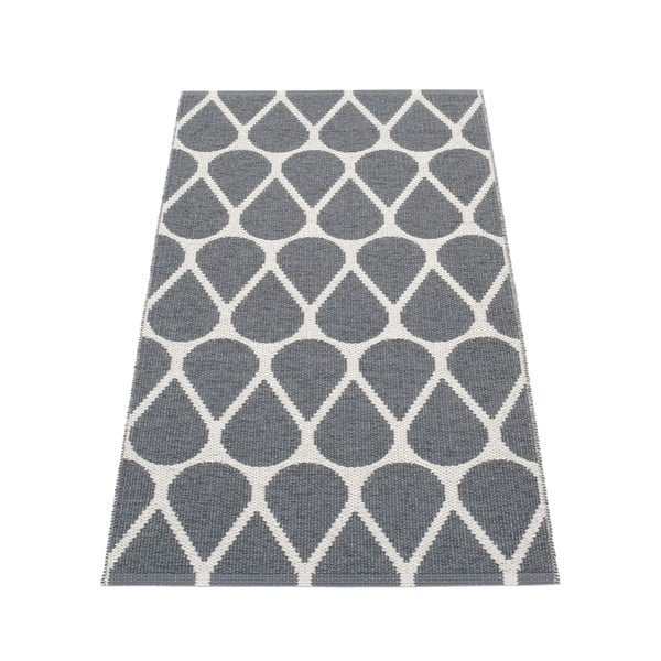 Tappeto da interno/esterno grigio scuro 70x140 cm Otis Granit – Pappelina