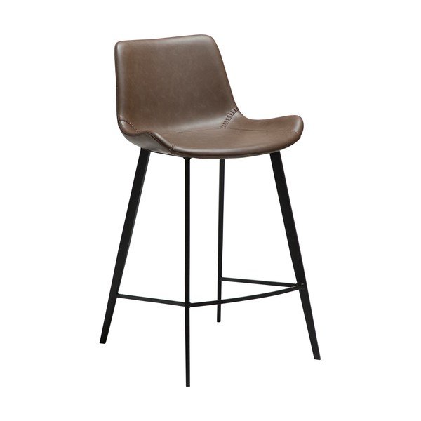 Sgabello da bar marrone (altezza della seduta 65 cm) Hype – DAN-FORM Denmark