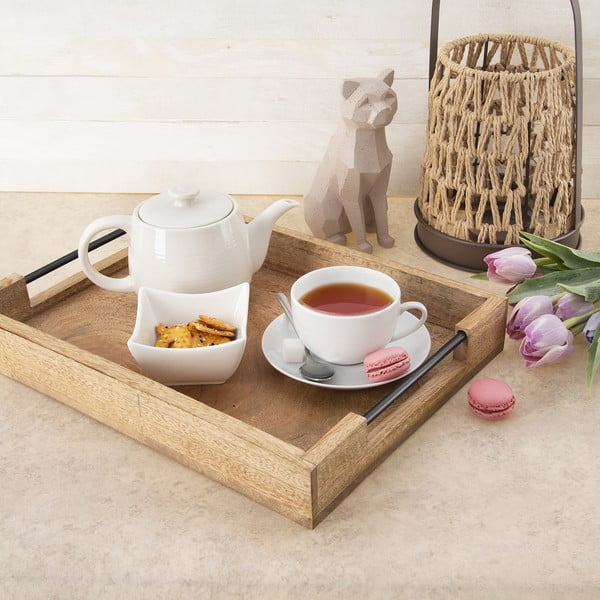 Vassoio in legno 30x40,5 cm Mango - Orion-image-1