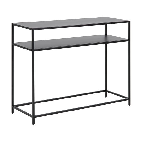 Tavolo consolle nero 100x35 cm Newcastle - Actona-image-4