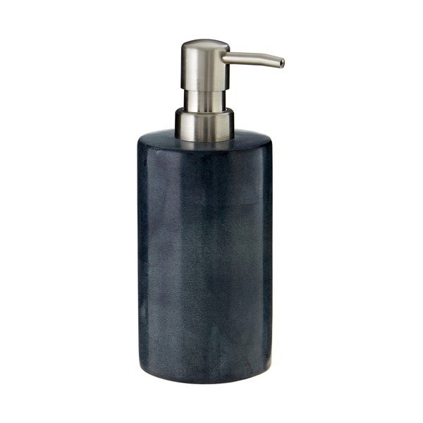 Dispenser per sapone grigio scuro in pietra Kamal – Premier Housewares