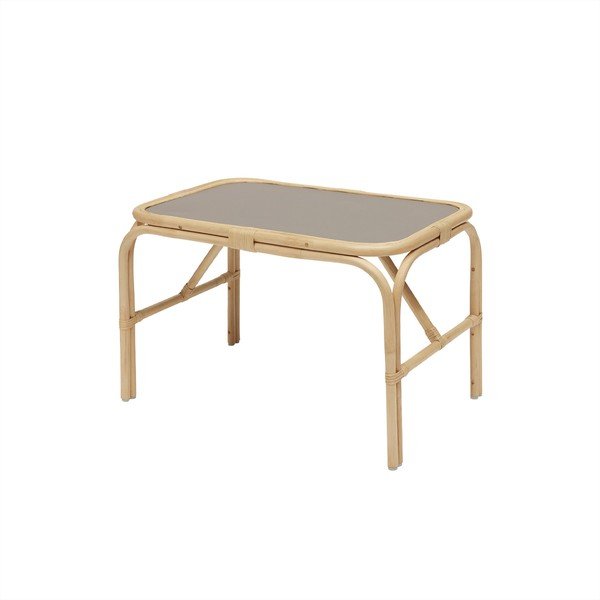 Tavolino per bambini in rattan 70x48 cm Nana – OYOY Mini
