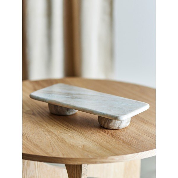 Vassoio decorativo in marmo 18x38 cm Fatin – Bloomingville-image-3