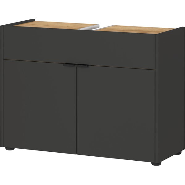 Mobile sotto lavabo antracite 80x60 cm Forano - Germania-image-2