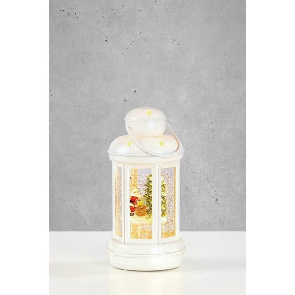Decorazione luminosa bianca con motivo natalizio ø 10 cm Cosy - Markslöjd-image-1