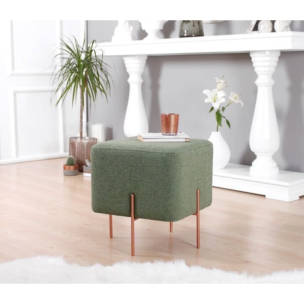 Sgabello verde chiaro Copper - Artie-image-1