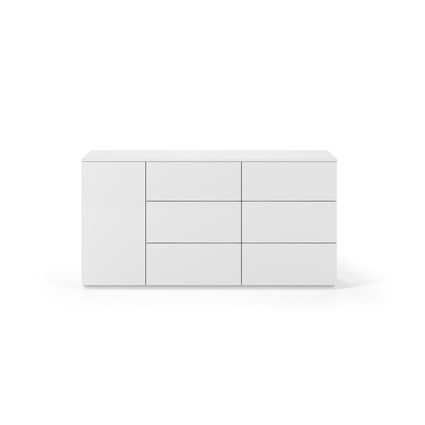 Cassettiera bassa bianca 160x84 cm Join - TemaHome