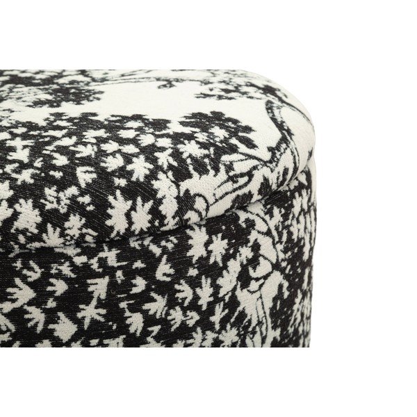 Poggiapiedi bianco e nero Oriental Style – Mauro Ferretti-image-4