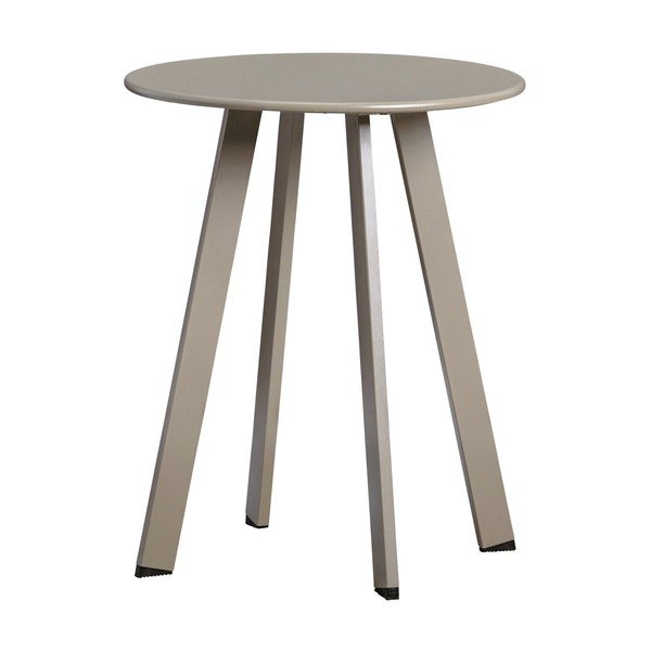 Tavolino da giardino rotondo in metallo ø 40 cm Fer – WOOOD-image-1