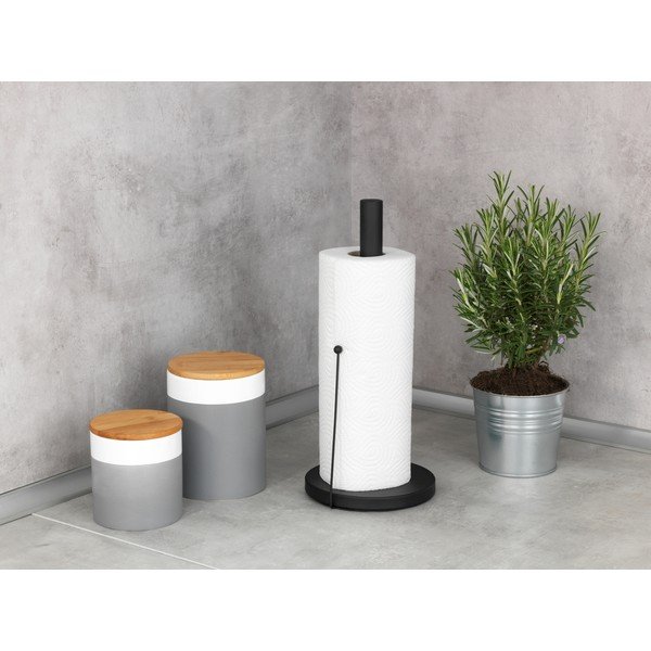 Supporto in metallo per asciugamani da cucina ø 15 cm Clayton - Wenko-image-1