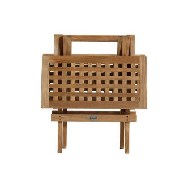 Tavolino da giardino in teak massiccio 50x50 cm Skagen – Hartman-image-2