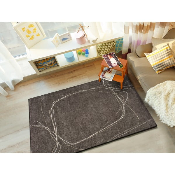 Tappeto grigio , 60 x 110 cm Moana Treo - Universal-image-1