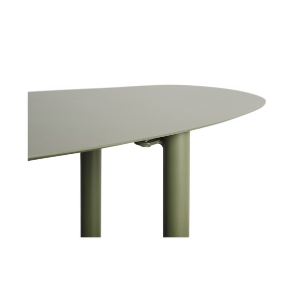 Tavolo consolle verde in metallo 28x90 cm Riqueza – Leitmotiv-image-4