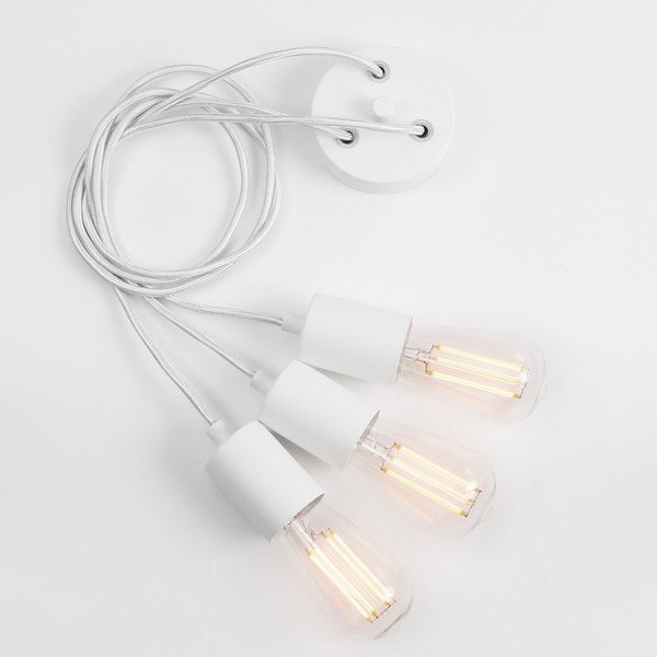 Lampada a sospensione bianca con paralume in metallo ø 5 cm Cero - Sotto Luce-image-4