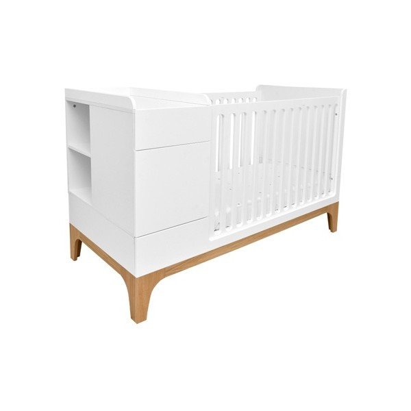 Lettino variabile bianco UP, 70 x 120 cm Up! - BELLAMY-image-3