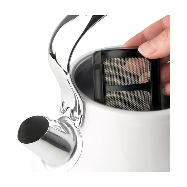 Bollitore bianco 1,7 l Heritage - Haden-image-4
