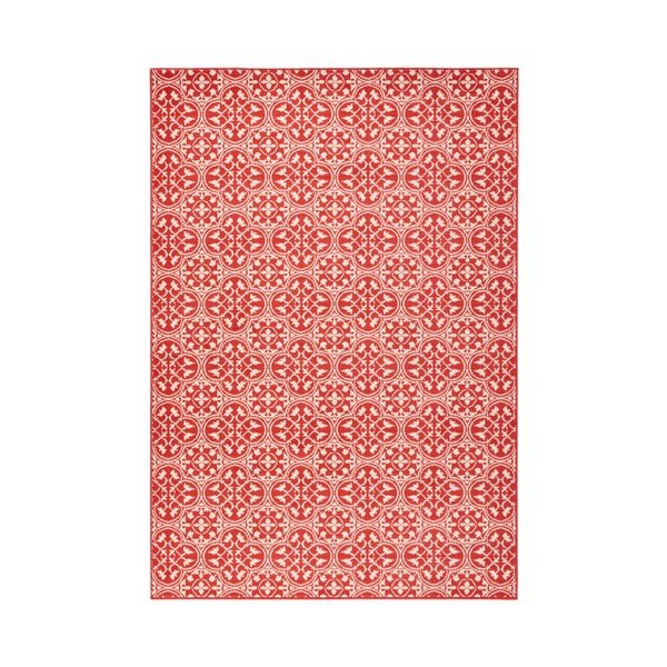 Runner rosso Gloria Pattern, 80 x 200 cm - Hanse Home