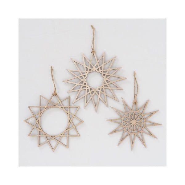 Set di 3 decorazioni da appendere Lumino - Boltze