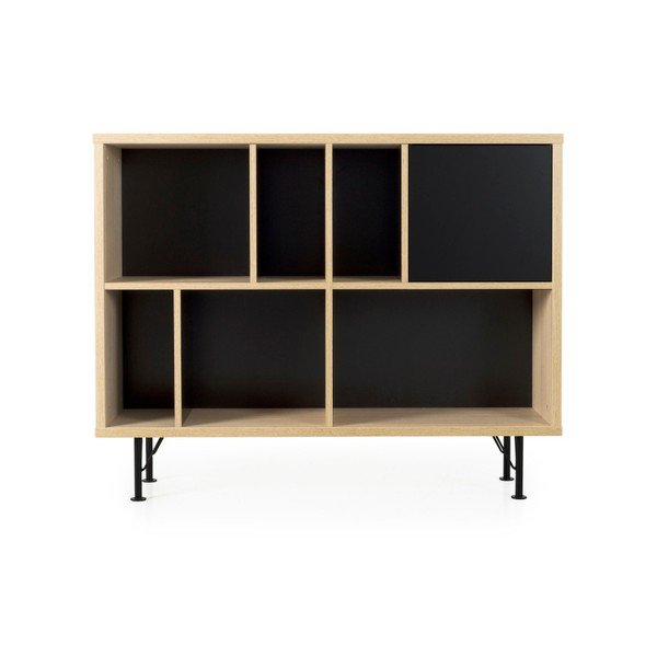 Mensola Flow nera, 97 x 115 cm - Tenzo
