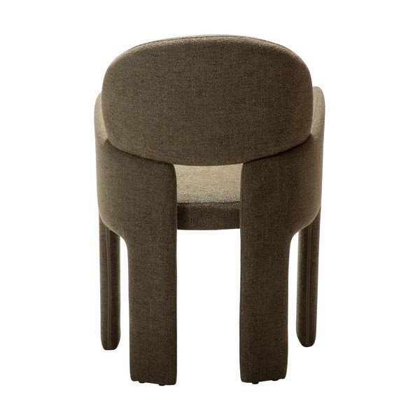 Sedia da pranzo color kaki con braccioli Aole – DAN-FORM Denmark-image-4