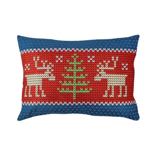 Cuscino Pixel Deer, 33 x 48 cm - Gravel