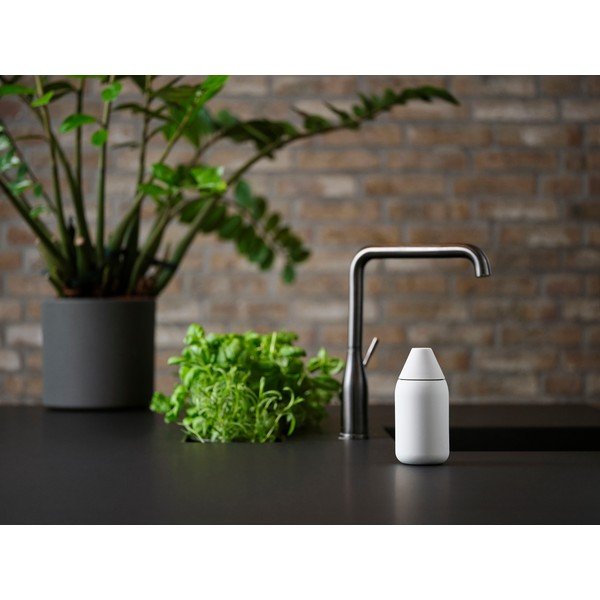 Dispenser per sapone grigio chiaro in silicone 300 ml Singles – Zone-image-2