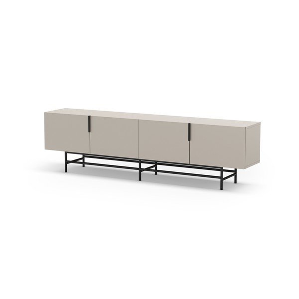 Mobile TV crema 200x54,5 cm Eldia - Marckeric-image-3