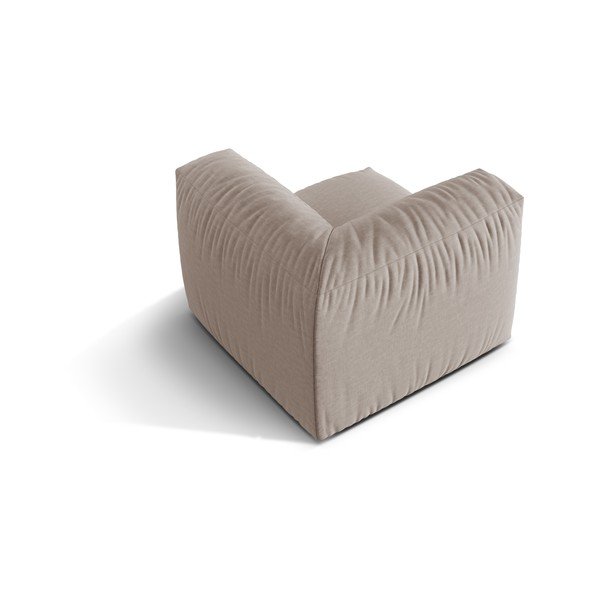 Modulo divano beige (angolo variabile) Martina - Micadoni Home-image-2