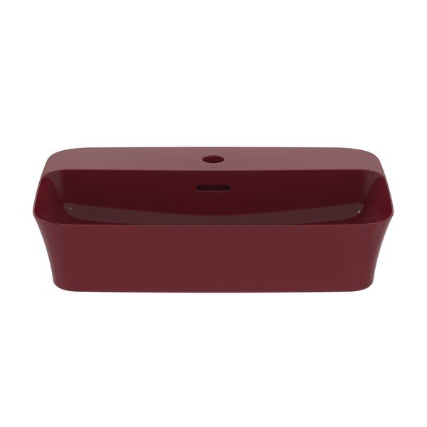 Lavabo in ceramica bordeaux 55x38 cm Ipalyss - Ideal Standard-image-3