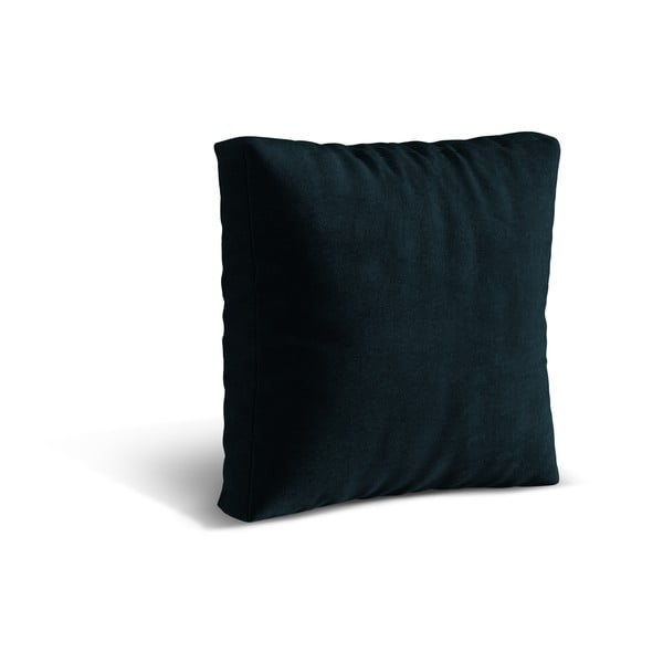 Cuscino per divano componibile blu scuro con rivestimento in velluto Martina – Micadoni -image-1